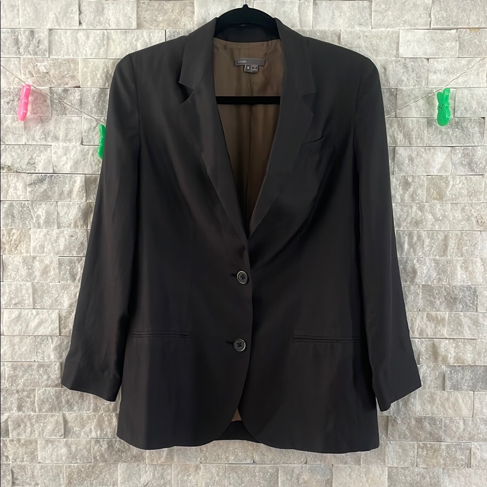 Vince Classic Black Blazer